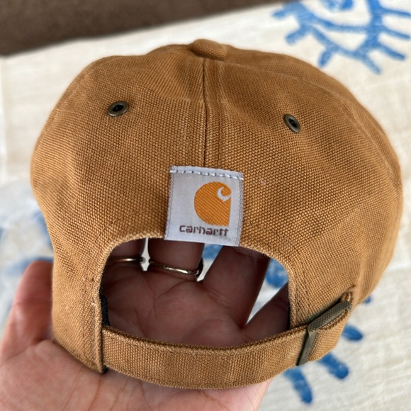 Los Angeles Lakers NBA ‘47 Brand Carhartt Brown Clean Up Adjustable Hat - Picture 8 of 13